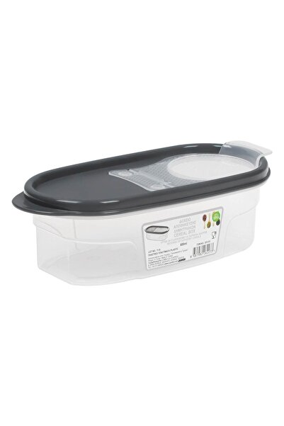 OEM Recipient pentru Cereale cu Capac Gri & Gradatii 0.6l