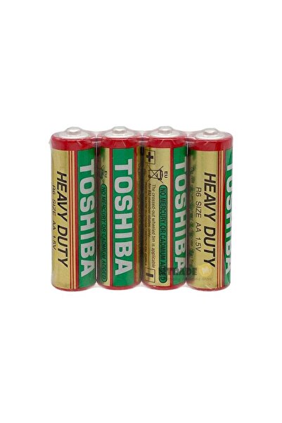 Toshiba Baterie AA R6 1.5V de uz intens, zinc-carbon, 4 baterii