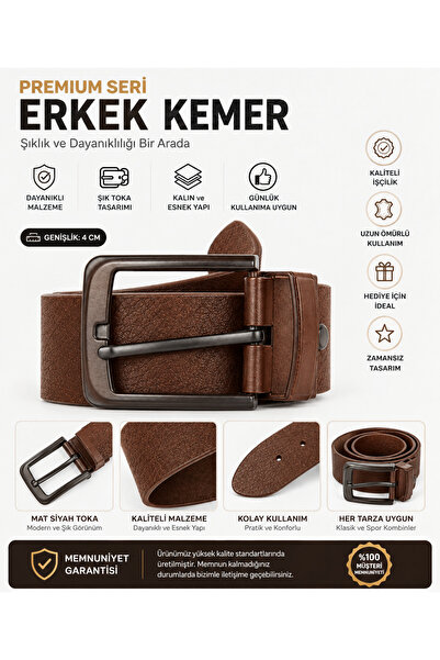 nevzat şahin küçüktilki est 1987 Premium Series Men's Jeans Belt