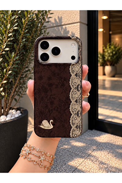 OVADA İPhone 17 Pro Max / 18 Pro Max Uyumlu Desenli Silikon Telefon Kılıfı