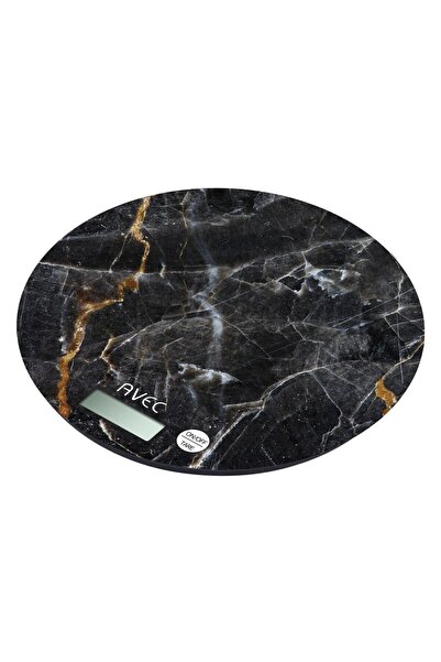 OEM Electric Kitchen Scale with Black Marble Glass LCD Screen 8kg