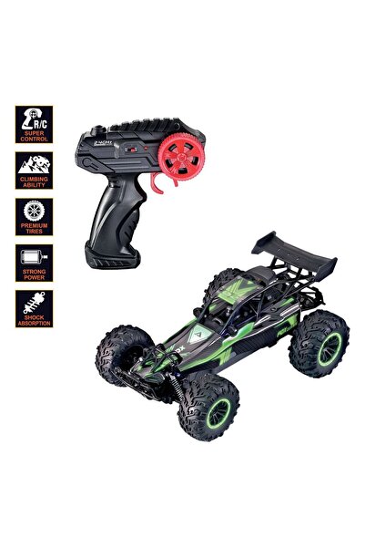 OEM Vanguard Black Green Remote Control Car 1:10 / 2.4GHz