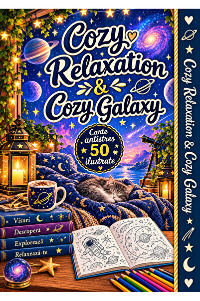 COZY RELAXATION Ζεστός Γαλαξίας. Ανακαλύψτε το νέο χαλαρωτικό βιβλίο ζωγραφικ...