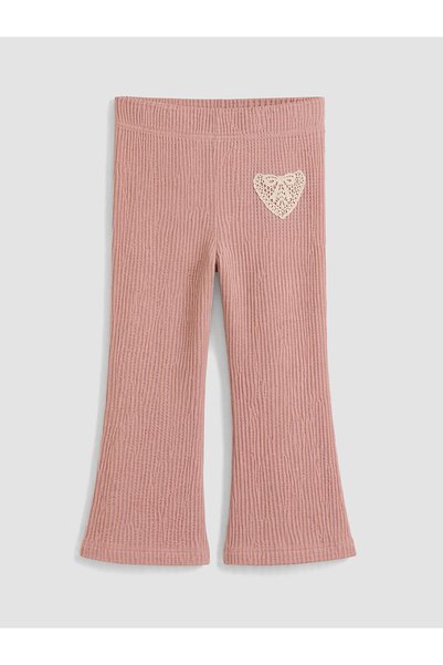 LC Waikiki Quality Pieces from Çelebi Store Embroidered Spanish Leggings for Girls