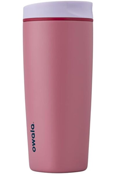 owala SmoothSip Slider - Stainless Steel - 20-oz. - Tan/White (Vanilla Bean) ...