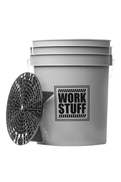 Gri Detaylandırma Kovası WHEELS ( Jant ) - 20 Litre + Grit Guard (Süzgeç) 2'liSet