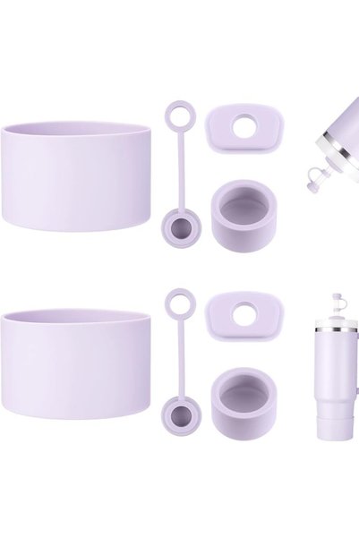 HYZER HOUND DISCS مجموعة إكسسوارات HYZ المكونة من 8 قطع لكأس ستانلي، تشمل سدا...