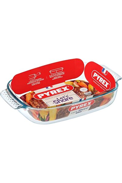 Pyrex صينية فرن مستطيلة من بايركس، 31 سم