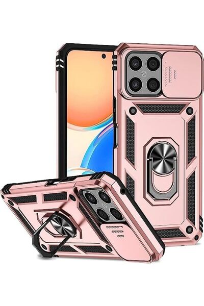 GENERAL Case-Shock Absorbing Case Compatible with Honor X8 by Kinnoft, Milita...