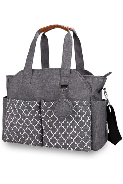KASTWAVE Diaper Bag Backpack, Multi-Function Baby Travel Bag with Insulated P...