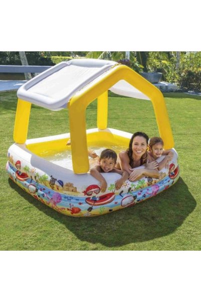 Generic Brand Intex Removable Sunshade Inflatable Children's Swimming Pool-15...