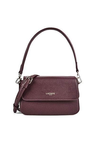 Lacoste Champs Elysees Schultertasche Leder 21 cm
