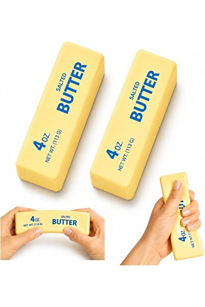 TREND 2 PCS Butter Squishy,Butter Squishy Toy, Squishy Fidget Toy, Stress Rel...