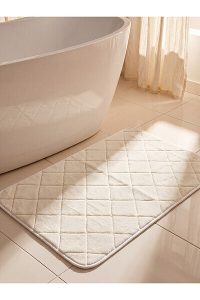 LC Waikiki Two Mt Shop Quality Lcw Home White Diamond Patterned 60X100 cm Bat...
