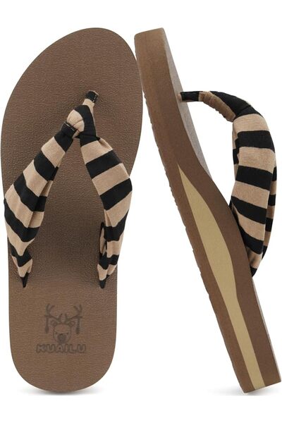 GENERAL Flip Flops Slippers for Women Arch Support Yoga Mat Shoes Comfortable...