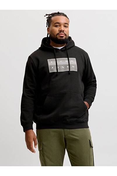 Jack & Jones Plus Kapuzenpullover mit Logo