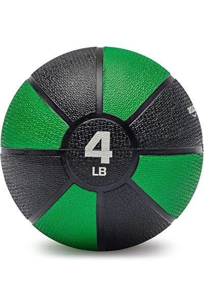 Amazon basics AmazonBasics Medicine Ball - 4 Pounds, Green and Black