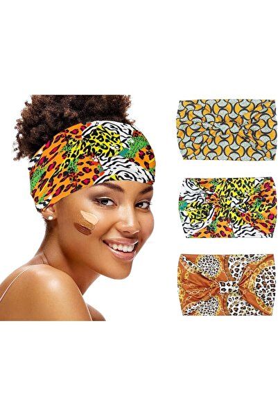GENERAL Headbands For Women Fashion Wide Headband Yoga Workout Daily Head Ban...