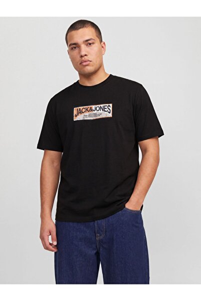 Jack & Jones Plus Μπλουζάκι μεγάλου μεγέθους με λογότυπο