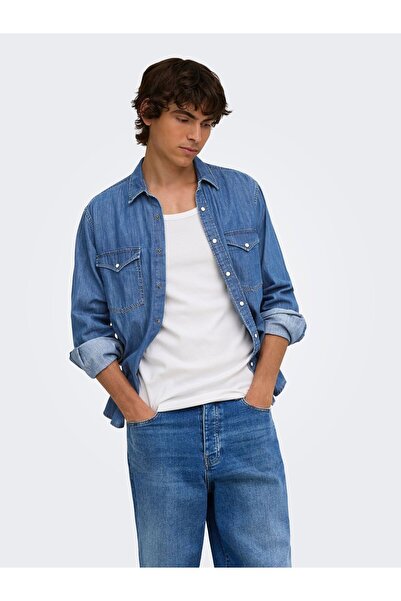 Only & Sons Hemd ONSRAY Jeanshemd