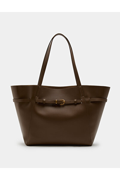 Marks & Spencer Kemer Detaylı Tote Çanta – Zeytin Yeşili