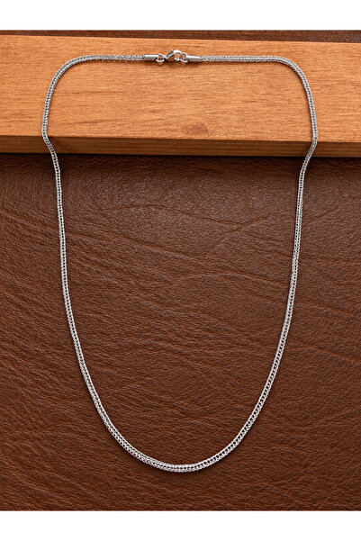 Aida Jewelss Stainless Tarnish Resistant 1.5 mm Snake Steel Necklace Steel Chain