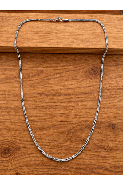 zadenza gold Stainless Tarnish Resistant 1.5 mm Snake Steel Necklace Steel Chain