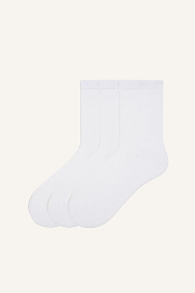 DeFacto Seamless 3-Pack Modal Towel Socks for Boys G7219A8Ns
