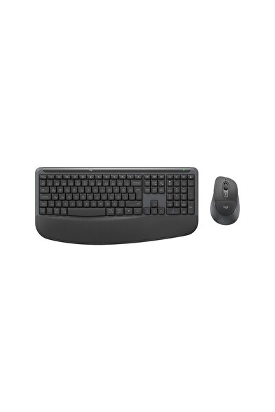 logitech MK880 Signature Comfort Plus Türkçe Klavye ve Mouse Seti - Siyah