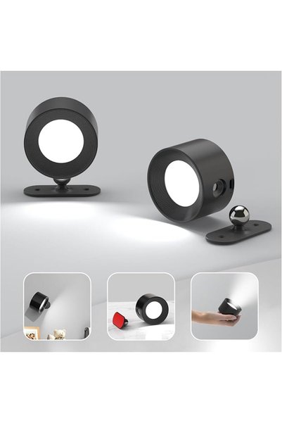 GENERAL Koopala LED Wall Sconces, Wall Mounted Lamps with Rechargeable Batter...