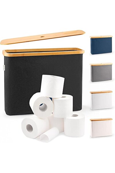 GENERAL Lonbet - Beige Toilet Roll Storage - Toilet Paper Basket - The Ultima...