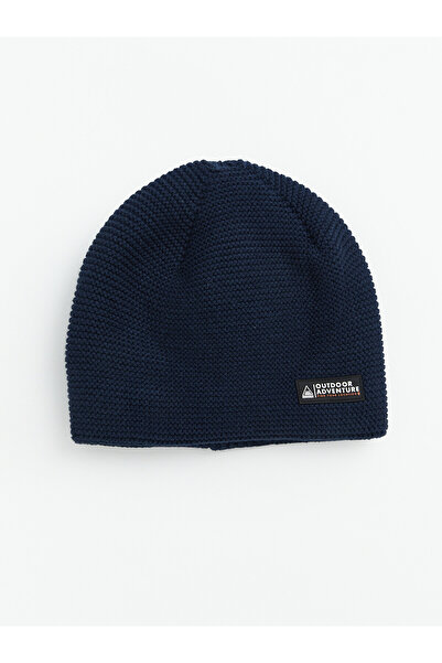 LC Waikiki Nevavm Farkıyla Lcw Accessories Navy Blue Knitwear Embroidered Men...