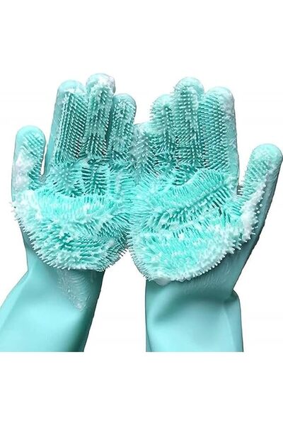 Generic Silicone Dishwashing Gloves, Housework Cleaning Waterproof Insulation...