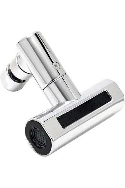 Lawazim 4-Modes Faucet Extender - ABS Plastic - 4 in 1 360° Rotating Faucet A...