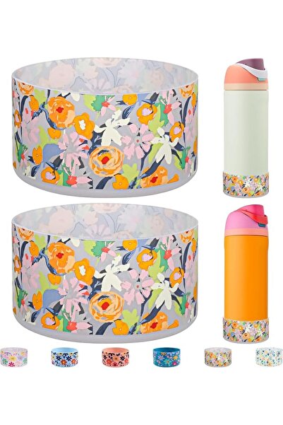 GENERAL HEYSKAY 2PCS Silicone Boot for Owala Flask Water Bottle 24oz 32oz 40o...