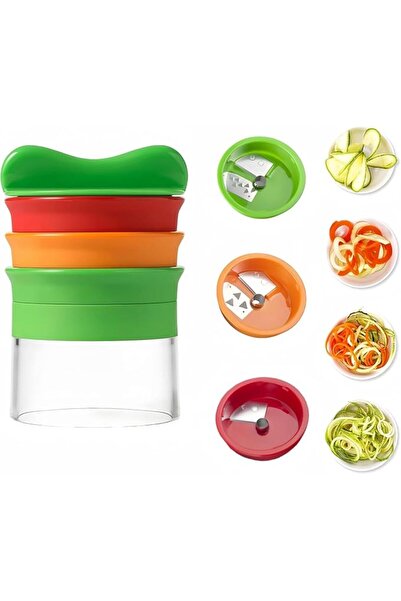 GENERAL Yalajoy Manual Spiral Vegetable Cutter, Noodle and Veggie Pasta Cutte...