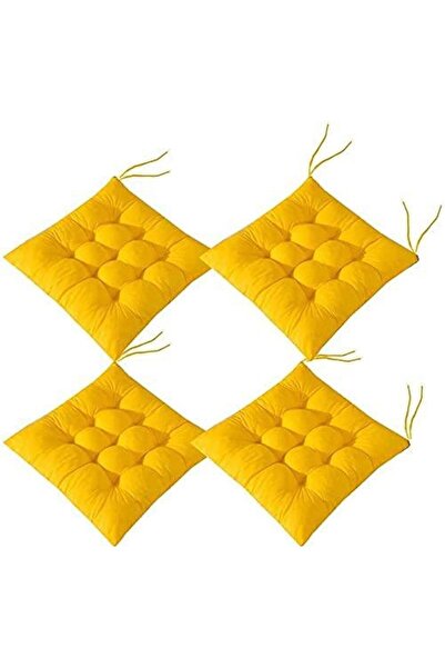 Generic 4 PCS Soft Chair Pads, Chair Seat Pads,Chair Cushions Dining Room For...
