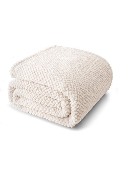 Generic Extra Large Fuzzy Fleece Throw Blanket for Couch, 50x70 Inch Fluffy W...
