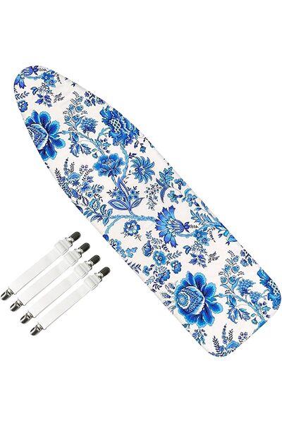 Generic Ironing Board Cover with 5mm Foam 4 Elastic Fasteners 110x30CM 100% C...