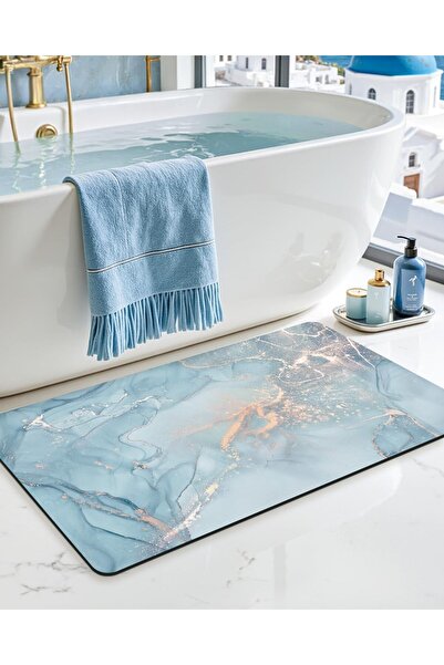 Generic Bathroom Mat Ultra Thin, Non Slip Bath Rug for Shower Floor, Absorben...