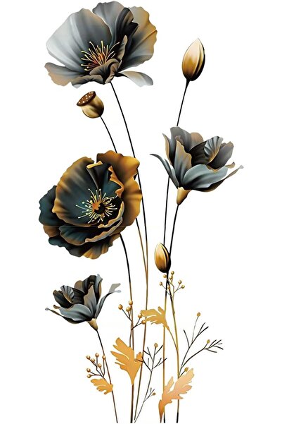 Generic Large White Flower Wall Stickers, 50"x74" Removable DIY Romantic Cher...