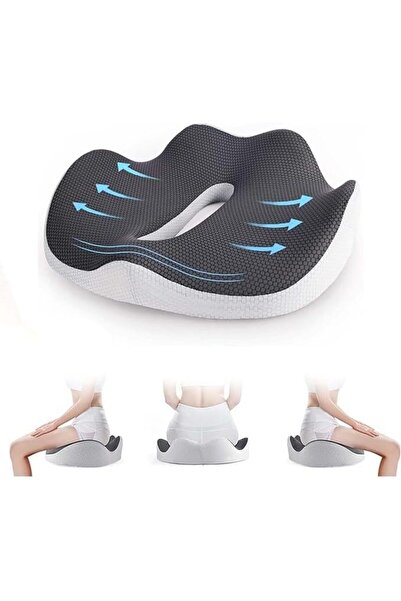 Generic Memory Foam Seat Cushion, Car Seat Pillow for Driving, Office Chair &...