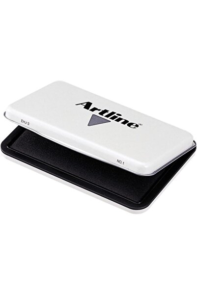 artline , 12-201, EHJ-3 Stamp Pad No.1, 67 x 106mm, Black, 1 Pack