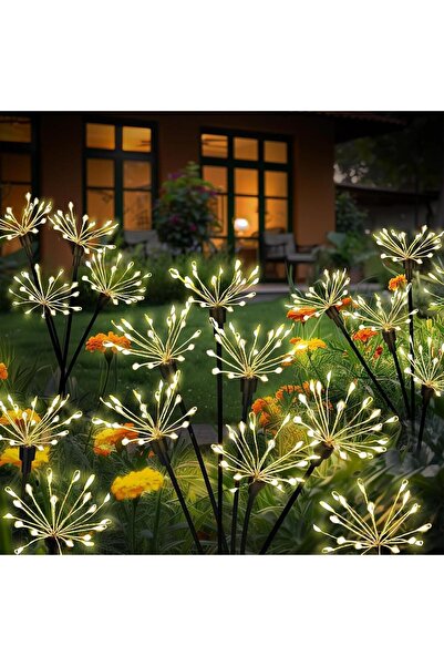 Generic مجموعة من 2 مصباح حديقة يعمل بالطاقة الشمسية 160 LED - مصابيح مقاومة ...