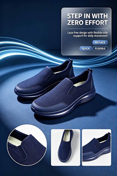 Amity Footwear KSA أحذية مشي رجالية سهلة الارتداء مع نعل متوسط ماص للصدمات