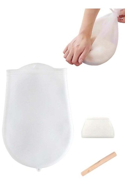 Generic Food Grade Silicone Kneading Bag -Cutting Edge Knife and Rolling Pin,...