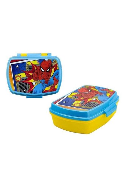 Generic Stor Marvel Spider-Man Funny Lunch Box – 30oz BPA-Free Kids Lunch Box...