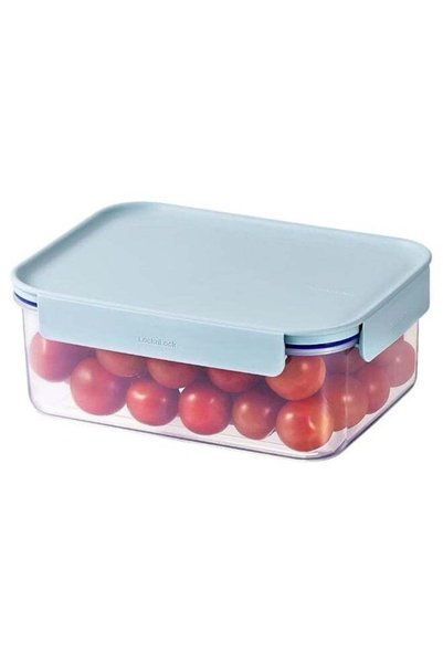 Generic LocknLock Classic Plus Rectangle Food Container â€“ 1.65L Mint, 4-Sid...