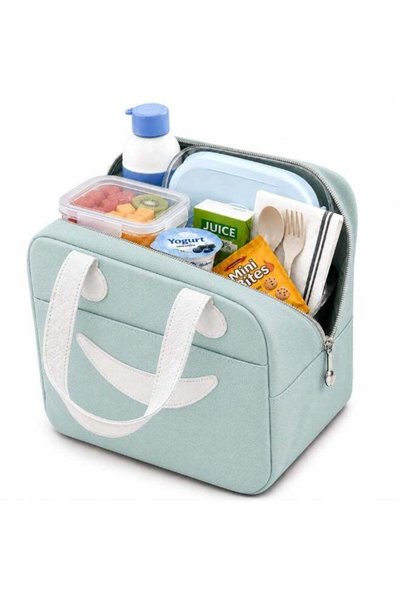 Generic Insulated Lunch Bag, Reusable Thermal Lunch Tote with Zipper Closure,...