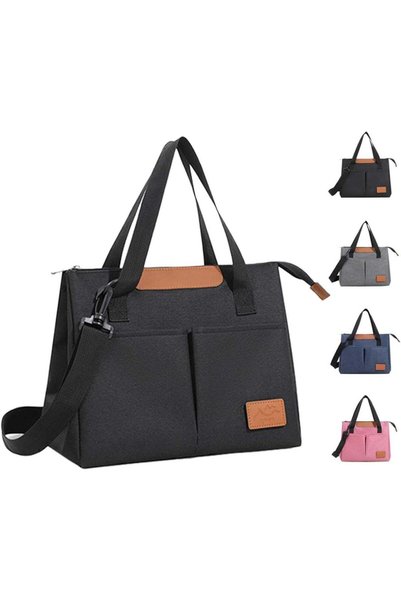 Generic Lunch Bag, Women Insulated Lunch Bag, Reusable Leakproof Large Spacio...